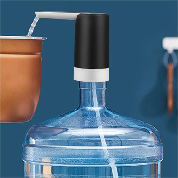 Automatic USB Rechargeable Water Dispenser Pump – One-Touch Portable Drinking Pump for Bottled Water