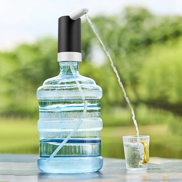 Automatic USB Rechargeable Water Dispenser Pump – One-Touch Portable Drinking Pump for Bottled Water