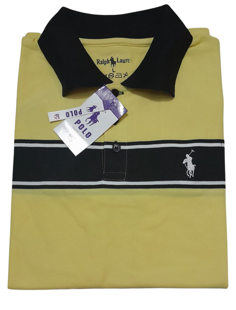 BASIC RL POLO SHIRT FOR MEN (Yellow)