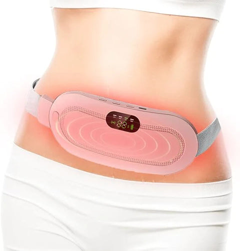 Period Belt- (Heating and Vibrating Digital Period Pad for healing period cramps)