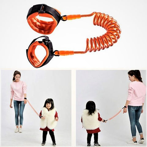 Baby Child Anti Lost Wrist Link Safety Harness Strap Rope Leash Walking Hand Belt Band Wristband For Toddlers, Kids Loss