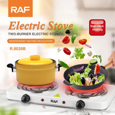 Double Burner Electric Stove