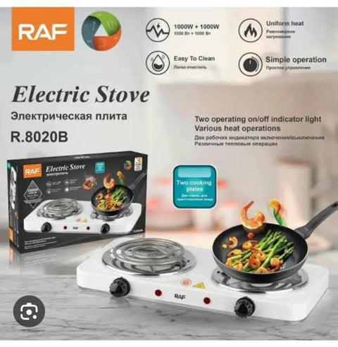 Double Burner Electric Stove