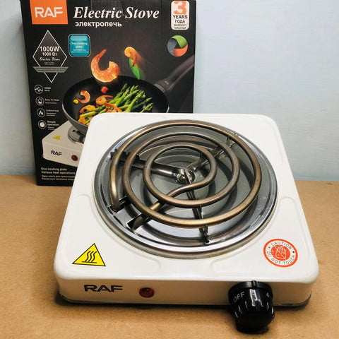 Electric Stove For Cooking, Hot Plate Heat Up In Just 2 Mins, Easy To Clean (Random Colour)