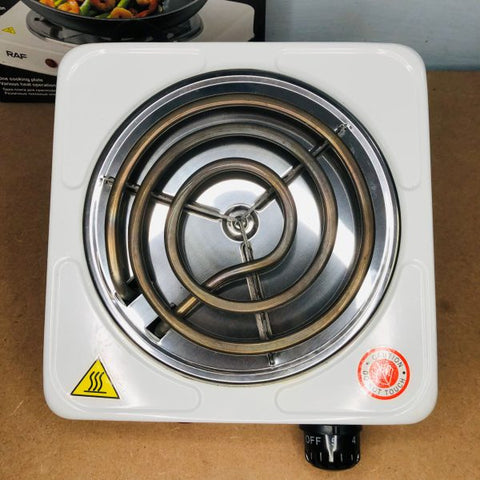 Electric Stove For Cooking, Hot Plate Heat Up In Just 2 Mins, Easy To Clean (Random Colour)