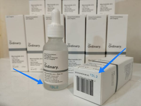 The Ordinary Serum Niacinamide 10% + Zinc 1% With Batch Code