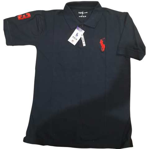 BASIC RL POLO SHIRT FOR MEN (DARK NAVY)