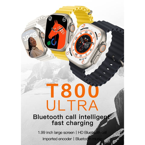 T800 Ultra Smart Watch Series 8 (Random Colour)