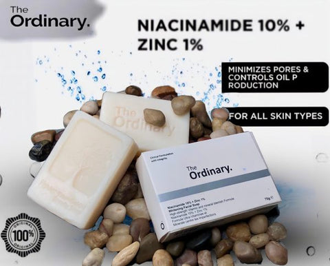 The Power Of The Ordinary Niacinamide 10% + Zinc 1% Whitening Facial Soap