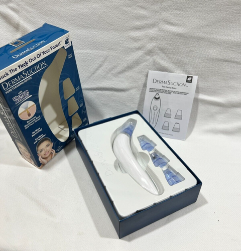 Derma Suction Blackheads Pore And Facial Cleaning Device Vacuum (cell Operated)