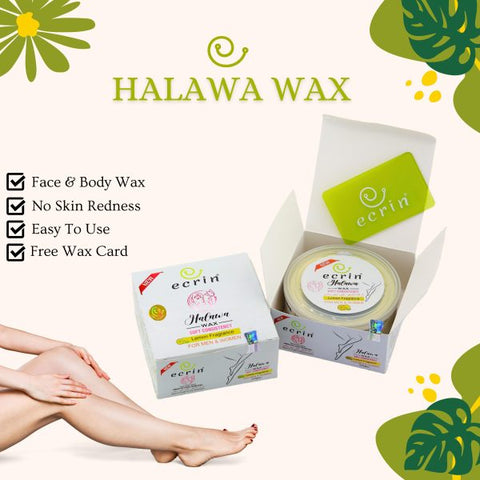 Ecrincosmetics Ecrin Organic Halawa Wax – 100% Lemon & Sugar Base