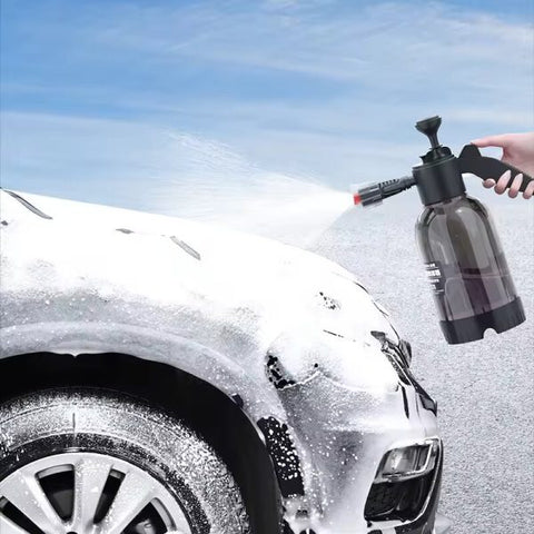 Hand Pump Foam Car Wash Sprayer Bottle Air Pressure Sprayer Car Cleaning Tools Gardening Spray Bottle Air Pump Watering Bottle