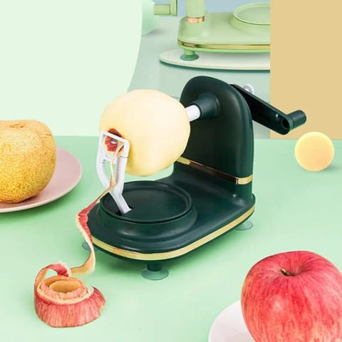 Manual Rotation Multifunctional Apple Peeler Creative Kitchen Cutter Tool Fruit Machine Hand-cranked Fruit Peeler Apple Pear Slicer (random Color)