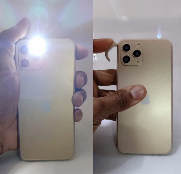 Refillable Fancy Iphone Lighter | Best Quality Iphone Lighter Fancy Lighter ( Golden Color )