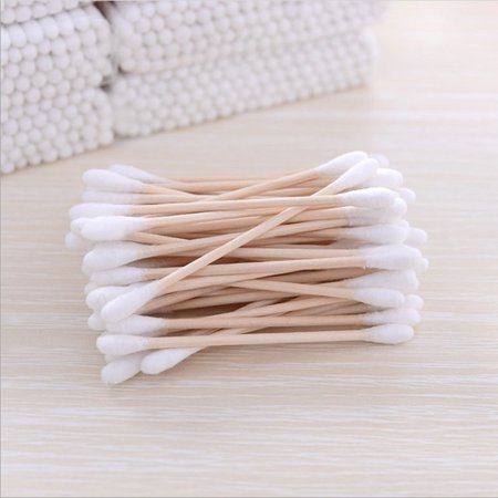 Pack Of 10 – 100 Pieces Disposable Ultra-small Cotton Swab Lint