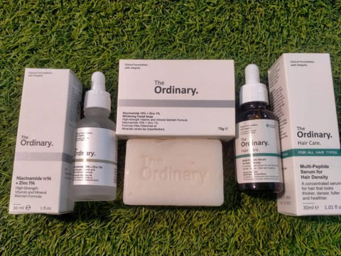 The Ordinary Deal (Soap, Hair Serum, Face Serum)