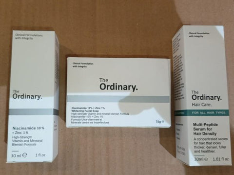 The Ordinary Deal (Soap, Hair Serum, Face Serum)