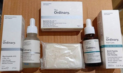 The Ordinary Deal (Soap, Hair Serum, Face Serum)