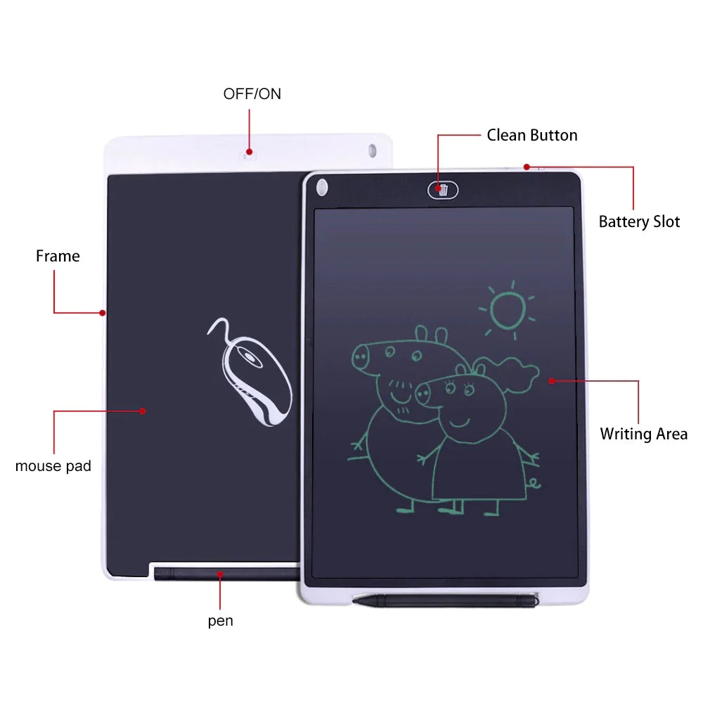 KIDS LCD WRITING PAD - Discountdynasty1