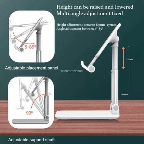 Folding Desktop Phone Stand (random Color) - Discountdynasty1