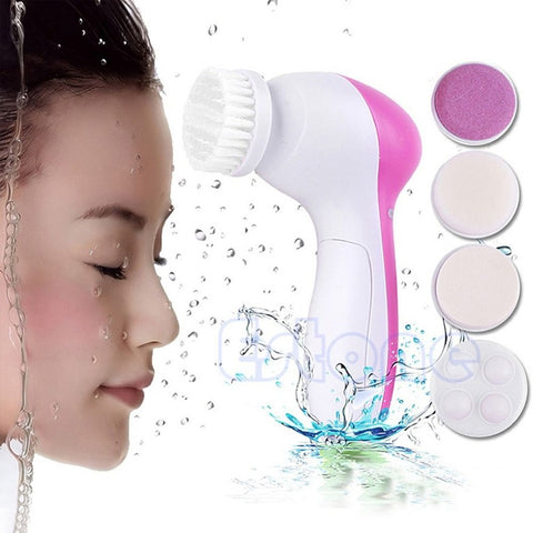 Facial Electric Cleanser and Massager, Face Massager Machine, Skin Electric Cleanser, Scrub Beauty Device Scrubber, Beauty Tool Device