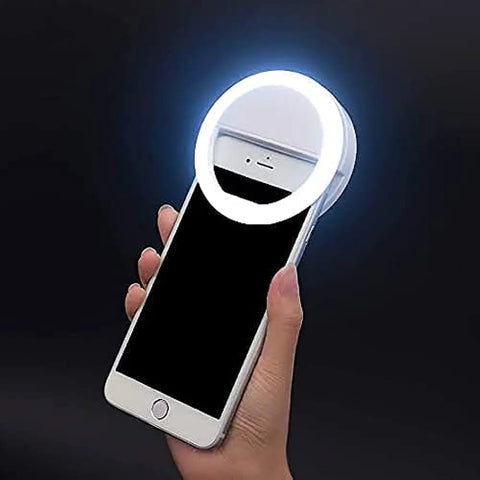 Portable LED Ring Selfie Light Smartphones Tablets Enhancing Ring Light for Photography