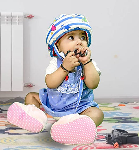 Baby Safety Helmet Head Protection Headgear (Random Designs)