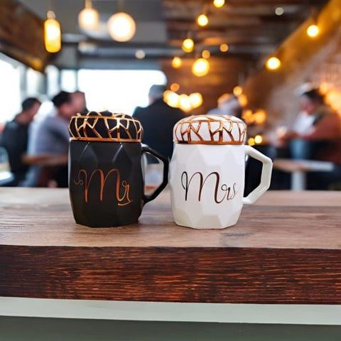 Mr And Mrs Coffee Mugs – Wedding Gifts - Discountdynasty1